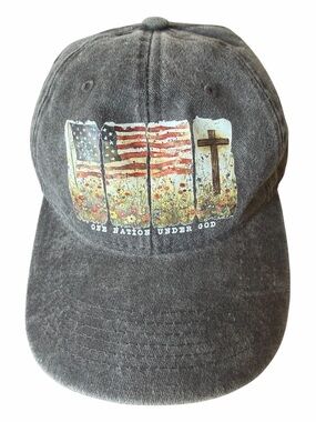 Men’s Baseball Cap One Nation Under God